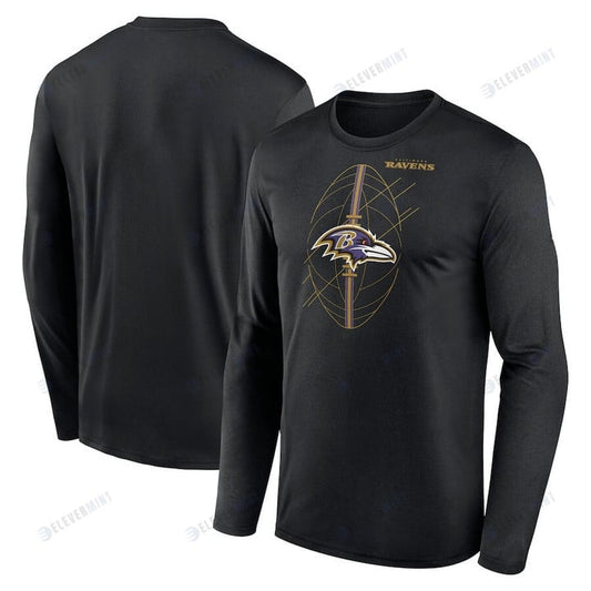 Baltimore Ravens Legend Icon Long Sleeve T-Shirt - Black