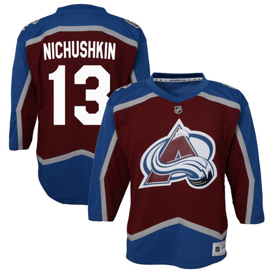 Valeri Nichushkin Colorado Avalanche Youth Home Replica Jersey - Burgundy