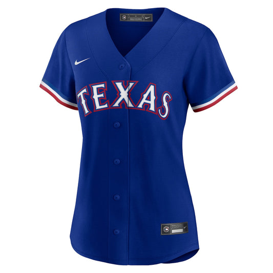 Women's  Nike Rangers Alternate Logo Replica Team Jersey - Blue