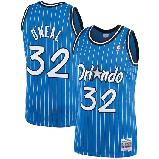 Youth Orlando Magic Shaquille O'Neal Mitchell & Ness Blue 1994-95 Hardwood Classics Swingman Jersey