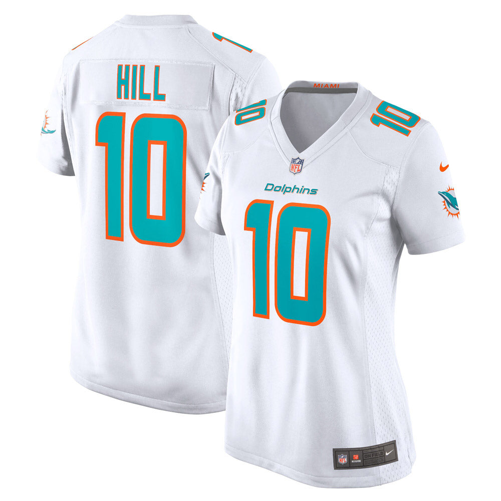 Women's Miami Dolphins Tyreek Hill Game Jersey White