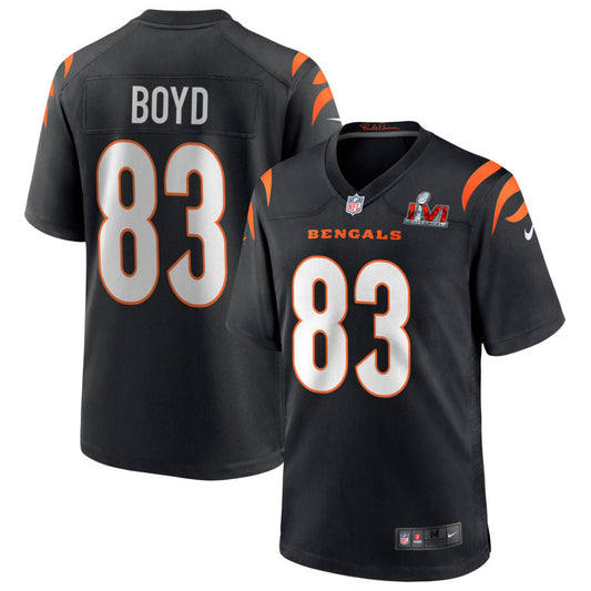 Tyler Boyd Cincinnati Bengals Nike Super Bowl LVI Game Jersey - Black