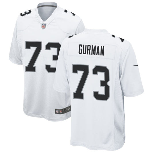 Vitaliy Gurman Las Vegas Raiders Nike Game Jersey - White