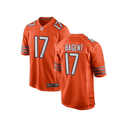 Tyson Bagent Chicago Bears Nike Youth Alternate Game Jersey - Orange