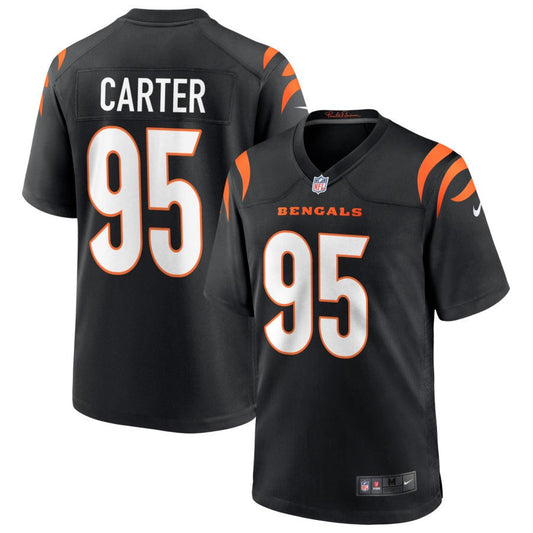 Zach Carter Cincinnati Bengals Nike Game Jersey - Black