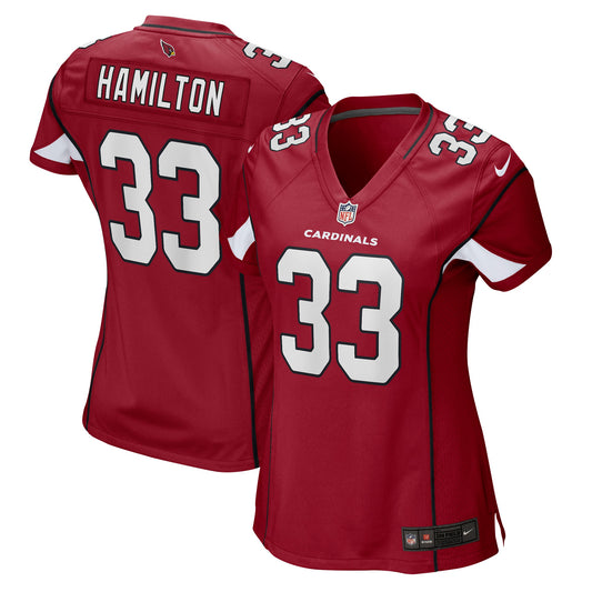 Antonio Hamilton Arizona Cardinals Nike Women's Game Jersey - Cardinal