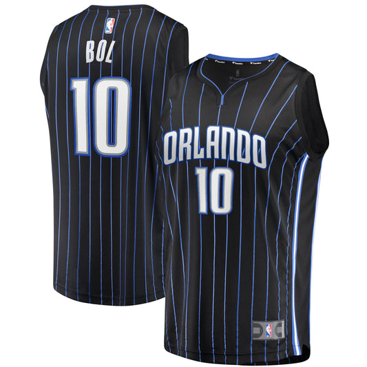 Bol Bol Orlando Magic Fanatics Branded 2021/22 Fast Break Replica Jersey - Icon Edition - Black