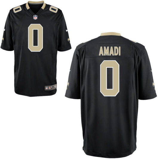 Ugo Amadi New Orleans Saints Nike Youth Game Jersey - Black