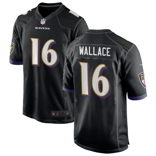 Tylan Wallace Baltimore Ravens Nike Alternate Game Jersey - Black