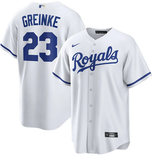 Zack Greinke Youth Jersey - Kansas City Royals Replica Kids Home Jersey