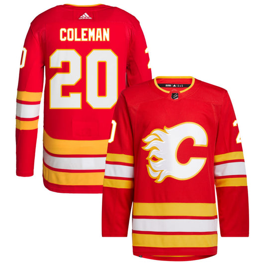 Blake Coleman Calgary Flames adidas 2020/21 Home Primegreen Authentic Pro Jersey - Red