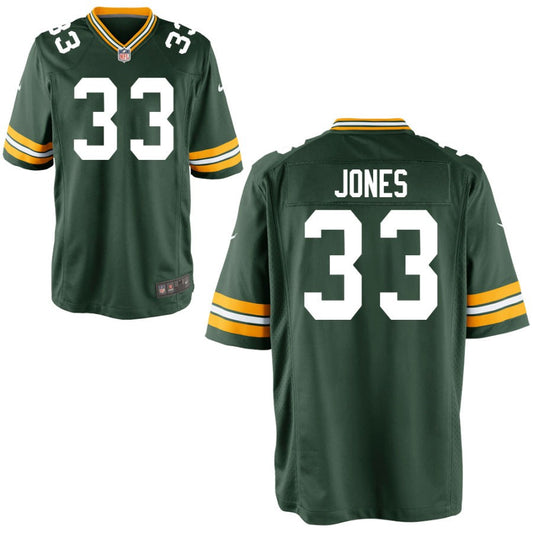 Aaron Jones Green Bay Packers Nike Youth Game Jersey - Green