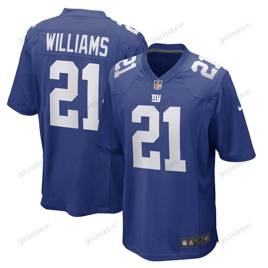 Antonio Williams 21 New York Giants Game Player Jersey - Royal