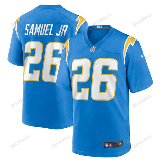 Asante Samuel Jr. 26 Los Angeles Chargers Game Player Jersey - Powder Blue