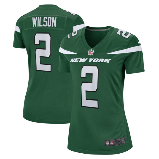 Zach Wilson New York Jets Nike Women's 2021 NFL Draft First Round Pick Game Jersey - Gotham Green