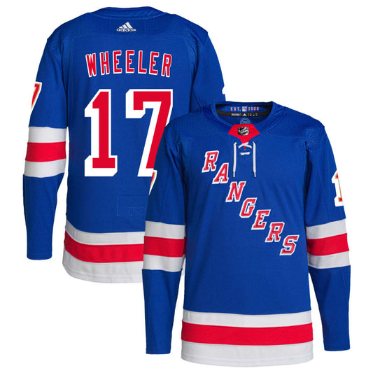 Blake Wheeler New York Rangers adidas Home Primegreen Authentic Pro Jersey - Royal