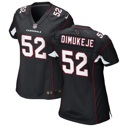 Victor Dimukeje Arizona Cardinals Nike Women's Alternate Game Jersey - Black