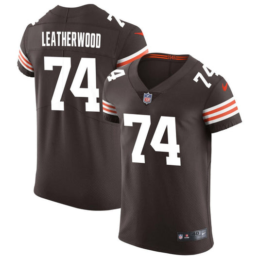 Alex Leatherwood Cleveland Browns Nike Vapor Elite Jersey - Brown