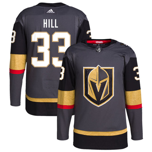 Adin Hill Vegas Golden Knights adidas Alternate Authentic Pro Jersey - Gray