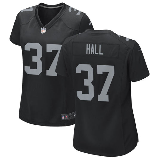 Tyler Hall Las Vegas Raiders Nike Women's Game Jersey - Black