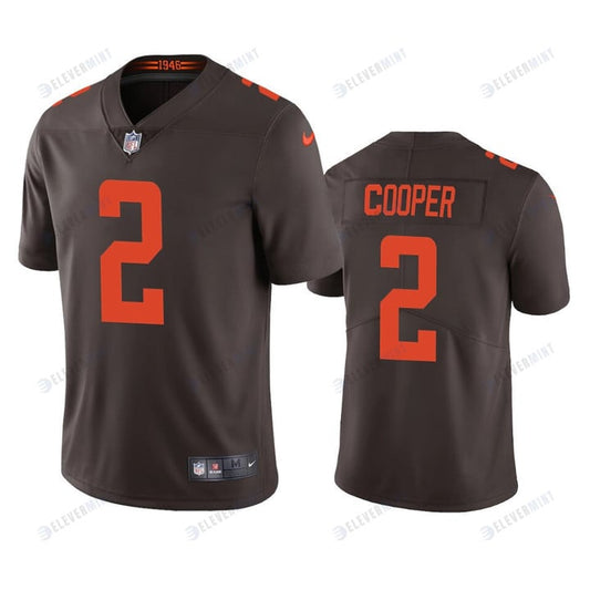 Amari Cooper 2 Cleveland Browns Alternate Game Jersey - Brown Jersey