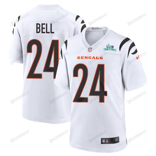 Vonn Bell 24 Cincinnati Bengals Super Bowl LVII Champions Men Game Jersey - White