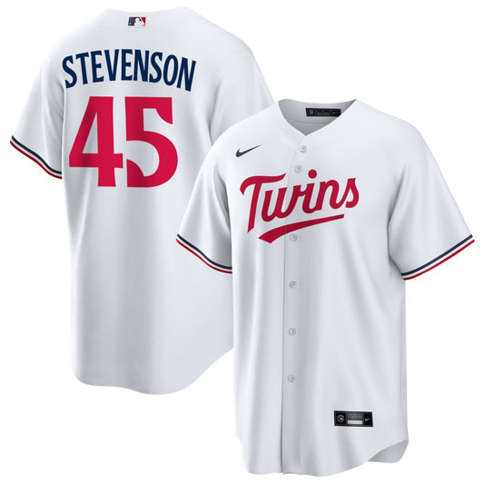 Andrew Stevenson Minnesota Twins Nike Home Replica Jersey - White