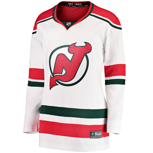 Women's  Fanatics Devils 2022/23 Heritage Premier Breakaway Jersey - White